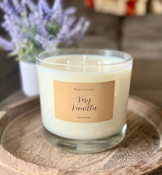 Luxury Large 3 Wick Candle