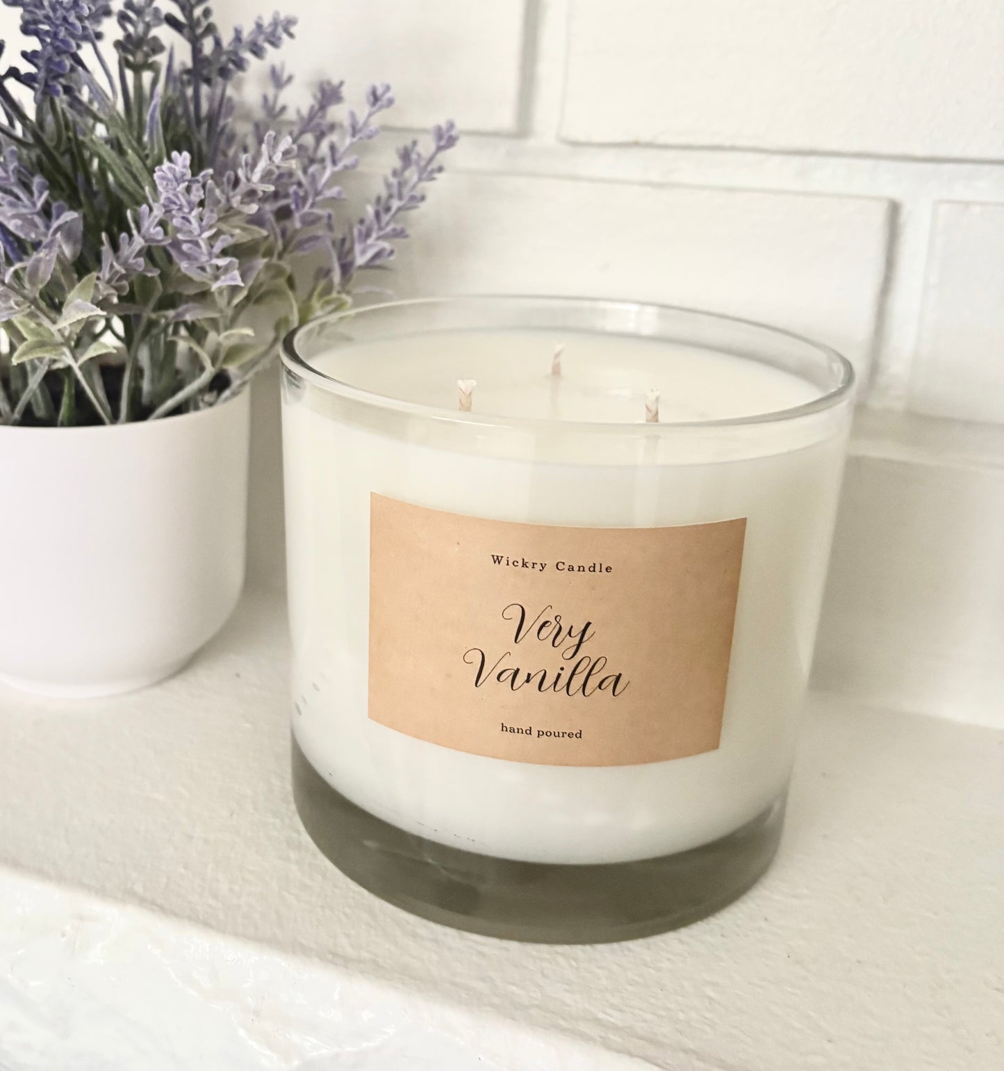 Luxury Large 3 Wick Candle